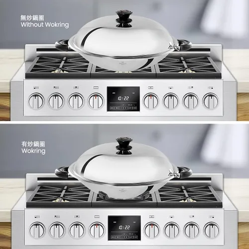 Miniatura 3 de BUFFALO Utensilios de cocina Wok Ring de hierro fundido