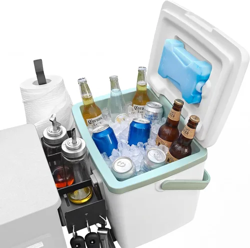 Miniatura 11 de Utheer 13.4''-25.2'' Estante de calentamiento, acero inoxidable Compatible con modelos de quemadores 2 y 3 y 4, compatible con 463347017
