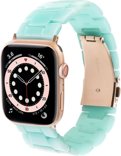 Miniatura 48 de HOPO Compatible With Apple Watch Band Thin Lightweight Resin Strap Bracelet Fashion Wristband Replacement For iWatch Bands Series Ultra 11 10 9 8 7
