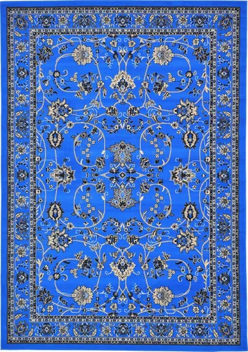 Miniatura 85 de Unique Loom Colección Sialk Hill - Alfombra de área Washington (7' 10" x 10' Rectángulo Burdeos/Crema)