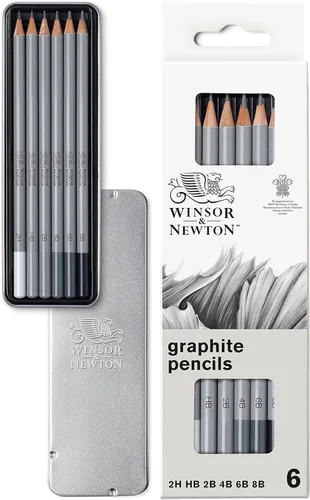 Miniatura 17 de Winsor & Newton Studio Collection - Lápices de artista, lápices de acuarela, juego de 24
