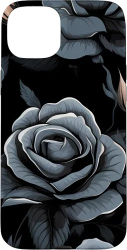 Miniatura 9 de Black Rose Floral Flower Case for iPhone 16