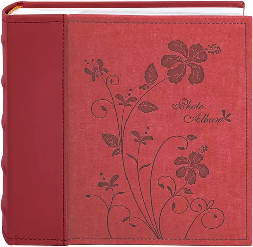 Miniatura 9 de Golden State Art, Álbum de fotos de piel sintética con capacidad para 200 fotos de 4 x 6 pulgadas con espacio de escritura de notas, ideal