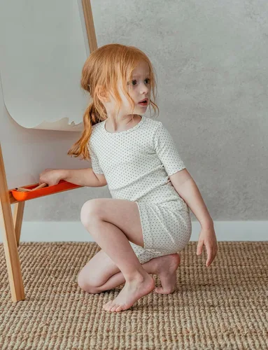Miniatura 149 de AVAUMA Conjunto de pijama de algodón para bebés y niñas de 6 meses a 7 años