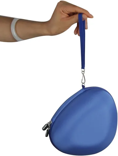 Miniatura 6 de adada Estuche rígido de viaje para auriculares iClever HS19/iClever BTH12 para niños (azul)