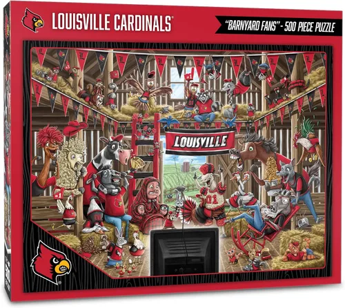 Miniatura 32 de YouTheFan NCAA Barnyard Fans - Rompecabezas de 500 piezas