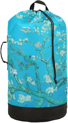 Miniatura 12 de Mochila para lavandería, cesta extra grande resistente para ropa sucia, correas ajustadas para campamento, universidad, gimnasio, hotel, hogar, 29.3