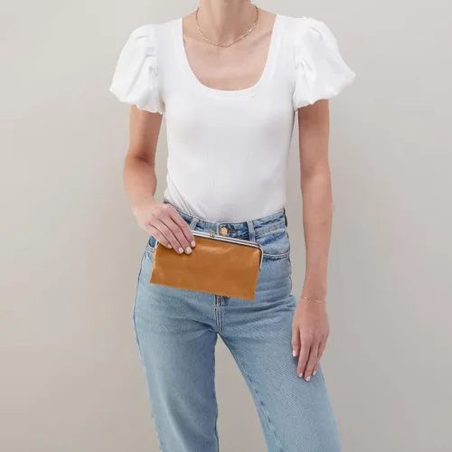 Miniatura 3 de HOBO Cartera de mano de cuero Lauren para mujer