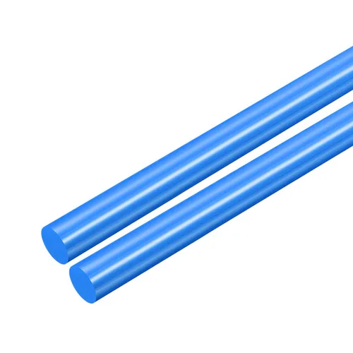 Miniatura 34 de uxcell Varilla redonda de plástico de 1/2 pulgada de diámetro y 20 pulgadas de longitud, varillas de polioximetileno, barras redondas de plástico