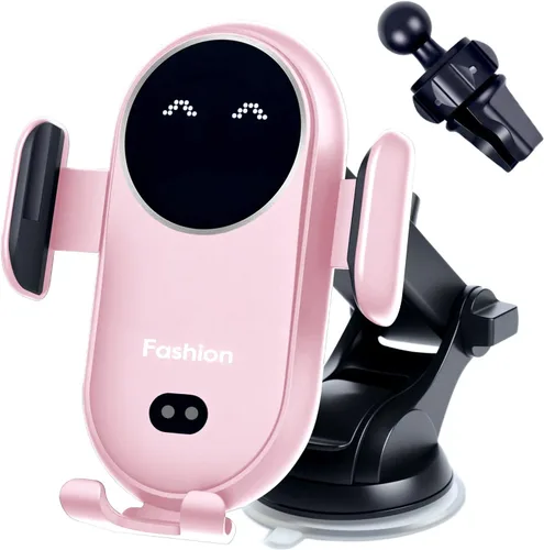 Miniatura 8 de Cargador inalámbrico para automóvil, soporte de teléfono para cargador inalámbrico de automóvil, sensor inteligente, ventilación de aire, soporte