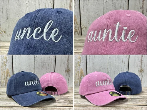 Miniatura 66 de Sombreros bordados para tío tía, abuelo, abuela, mamá, mini