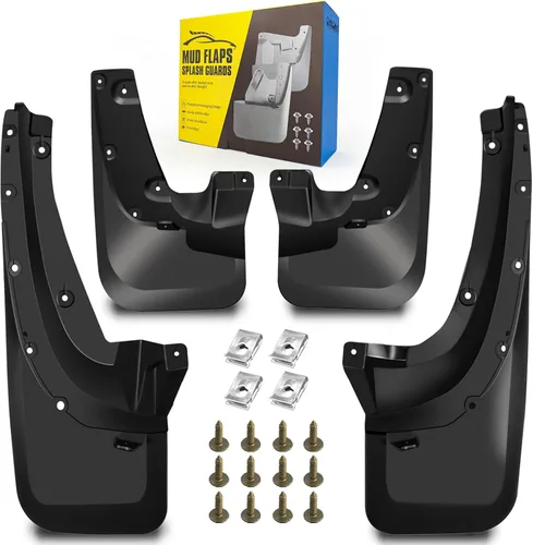 Miniatura 21 de Aleta de lodo Compatible con 01-06 Chevy Avalanche 1500/2500 Silverado 1500HD/3500 Suburban 2500 Tahoe 99-06 GMC Sierra 3500 1500 HD Yukon/XL 1500