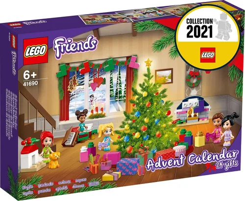 Miniatura 3 de LEGO® Calendario de Adviento de Friends 41690 Kit de construcción; cuenta regresiva de Navidad para niños creativos