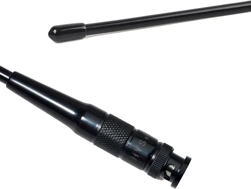 Miniatura 7 de HYS UHF BNC Base HT Antena de 15.3 pulgadas para GMRS Walkie Talkie/Repetidor, UHF 462-467Mhz Antenas de radio bidireccionales para 460-470Mhz ICOM
