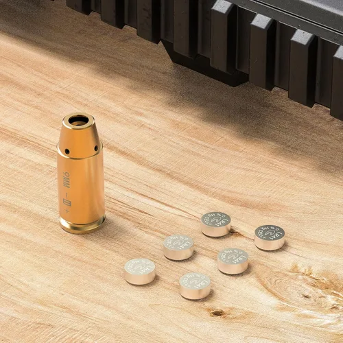 Miniatura 7 de Feyachi Bore Sight 9MM/223 5.56/12GA Punto Rojo Laser Zeroing Bore Sighter Pistola Laser Boresighter con 3 Juegos Latón