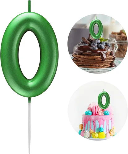 Miniatura 94 de Velas número 2 arcoíris con número 3D de feliz cumpleaños para decoración de fiesta de pastel de cumpleaños, suministros de celebración