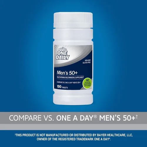 Miniatura 2 de 21st Century One Daily Men's 50+ Tablets, 100