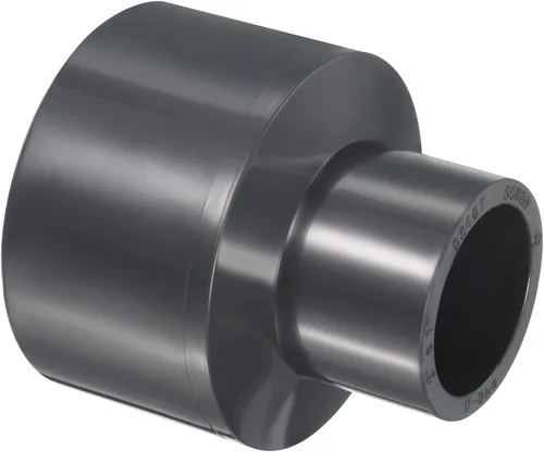 Miniatura 9 de PATIKIL UPVC Reductor de tubería de montaje de 1-1/2 "x 1" Socket Schedule 80, conector adaptador de acoplamiento recto, gris
