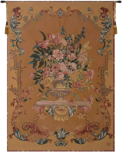 Miniatura 11 de Charlotte Home Furnishings Inc. - Tapiz francés para colgar en la pared, 44 x 33 pulgadas, mezcla de algodón viscosa y poliéster, tejido en Francia
