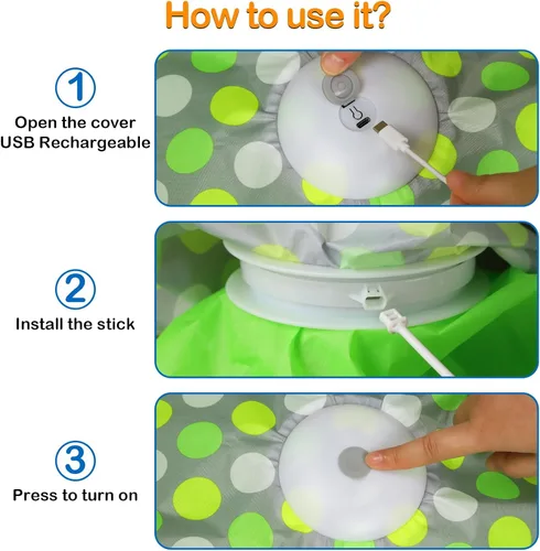 Miniatura 12 de umosis Juguetes interactivos para gatos recargables, moviendo plumas ocultas, chirriante de ratón real, juguete activado por tacto, juguetes