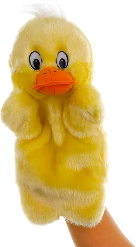 RIY Marioneta de mano - Animales de granja Amigos Marionetas educativas Pato