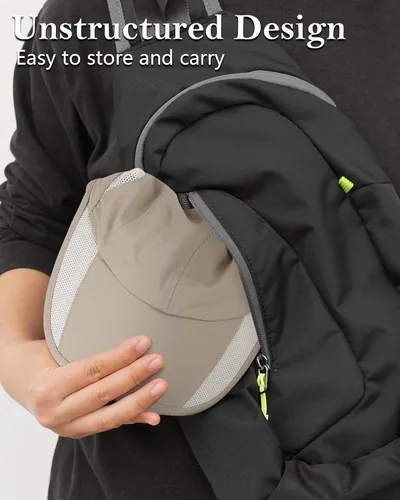 Miniatura 4 de GADIEMKENSD Gorro de secado rápido con malla transpirable y refrescante