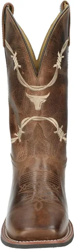 Miniatura 4 de Smoky Mountain Boots Logan - Botas de piel con punta cuadrada para hombre