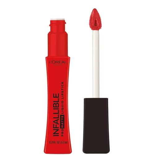 Miniatura 15 de L'Oréal Paris Cosmetics Infallible Pro Matte Les Chocolats - Lápiz labial líquido perfumado, Candy Man, 0.21 onzas líquidas