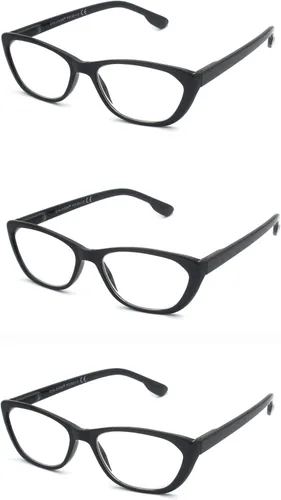 Miniatura 8 de Gafas de lectura de ojo de gato para mujer con bisagra de resorte