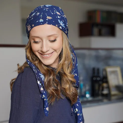 Miniatura 86 de Madison Headwear Bufandas preatadas para la cabeza para mujer con material ligero prensado y atractivo
