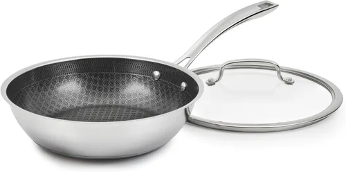 Miniatura 13 de Cuisinart FusionPlus - Juego de utensilios de cocina antiadherentes de acero inoxidable, juego de cocción de sartenes de 5 piezas con tecnología