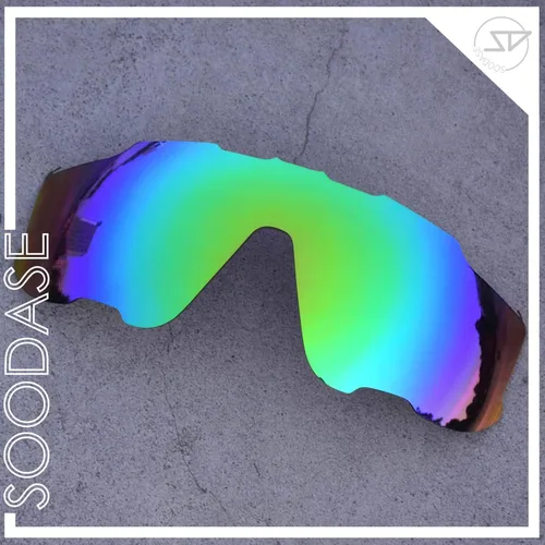 Miniatura 4 de SOODASE Para Oakley Jawbreaker Gafas de sol azuloroverde polarizadas reemplazo lentes