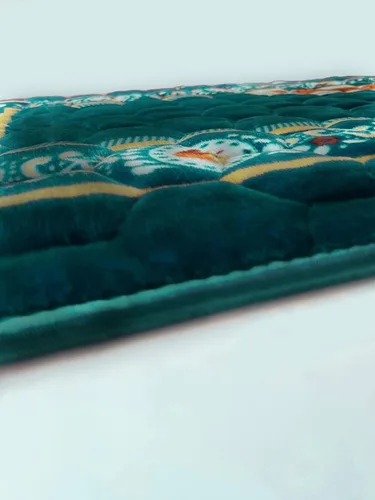 Miniatura 7 de Alfombra de Oración Musulmana Islámica - Alfombra de Oración Sajadah Muy Gruesa y Acolchada para Hombres y Mujeres con Cuentas de Oración del Islam