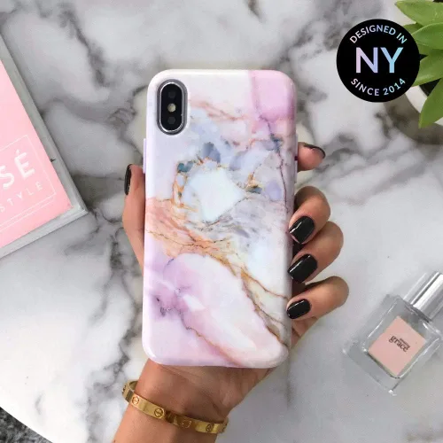 Miniatura 2 de Velvet Caviar Funda compatible con Samsung Galaxy S10 Plus, bonitas fundas protectoras para niñas y mujeres (mármol blanco)