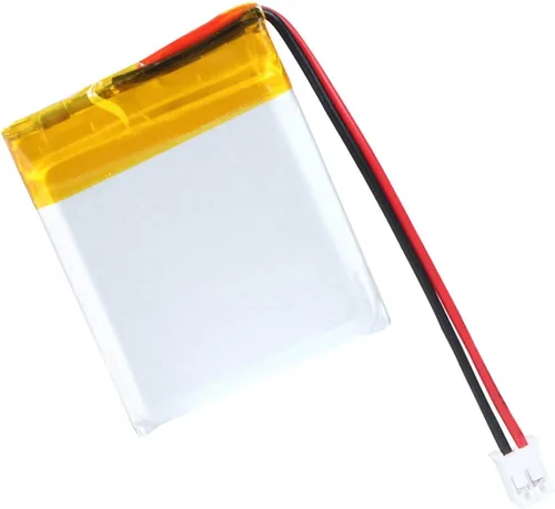 Miniatura 2 de 503035 Batería Lipo 3.7V 500mAh 503035 Paquete de Batería Recargable de Polímero de Litio con Conector JST PH2.0mm para Dispositivo Electrónico