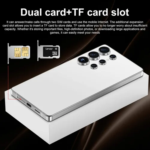 Miniatura 4 de I25 Ultra - Teléfono inteligente Android desbloqueado, 16 GB de RAM+512 GB ROM, pantalla grande FHD+ de 6.99 pulgadas con lápiz capacitivo, 7000