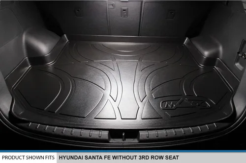 Miniatura 2 de MAXLINER - Tapete de suelo para todo tipo de clima para Hyundai Santa Fe 2013-2018 Negro