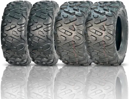 Miniatura 19 de GarveeTech - Juego de 2 neumáticos para ATV UTV todo terreno 24x8-12, 6PR, neumáticos sin cámara para todo terreno resistente para barro y arena