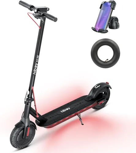 Hiboy Electric Scooter for Adults, 8.5"–10" Tires, 19 MPH Top Speed, Up to 17–40.4 Miles Range, Dual Braking System, Commuter Electric Scooter (S2