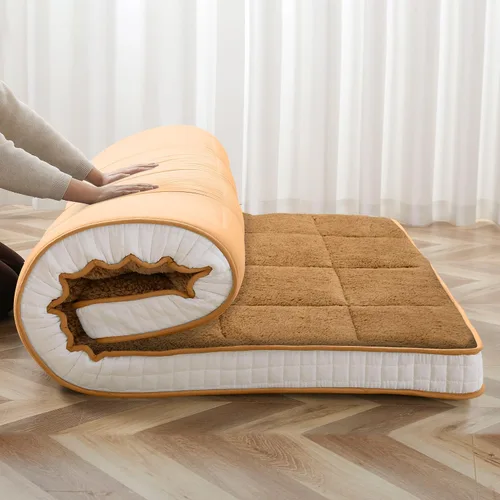 Colchón futón de tamaño individual – Colchón japonés plegable extra grueso – Almohadilla de dormir súper suave y mullida para adultos – Tapete