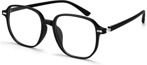 Miniatura 8 de Dollger Lentes de luz azul para mujer, de gran tamaño, cuadrado, bloqueo de luz azul, marcos grandes, pantalla de computadora, anteojos elegantes