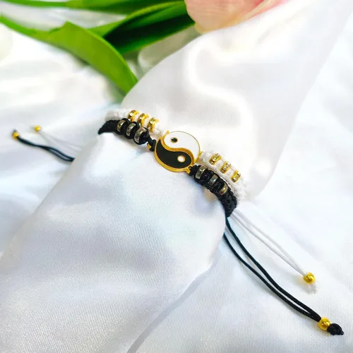 Miniatura 36 de 2 pulseras magnéticas para parejas, piedra natural negra mate, cristal para votos de amor eterno, juego de pulseras de cuentas de piedra de energía