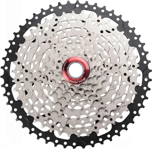 BOLANY 8-9-10-11-12 Casete de velocidad 11-32T 11-36T 11-40T 11-42T 11-46T 11-50T 11-52T amplia relación MTB Piñón rueda libre Piñón de rueda libre