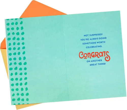 Miniatura 2 de Hallmark - Tarjeta de felicitación por graduación (Algo que vale la pena celebrar)