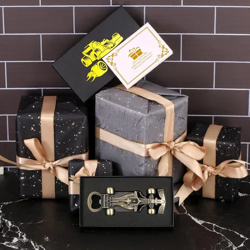 Miniatura 3 de LKKCHER Regalos de autos de carreras para hombres y mujeres, abrebotellas de cerveza de auto de carreras novedoso, regalos de cumpleaños y Navidad