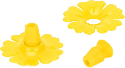 Miniatura 8 de 30 flores de repuesto para comederos de colibríes, piezas de repuesto para comederos colgantes, comederos de plástico para colibríes se adaptan a