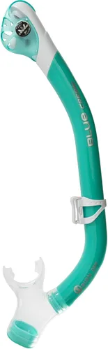 Miniatura 4 de Cressi Snorkel seco para adultos - Boquilla de silicona y protector contra salpicaduras para evitar la entrada de agua - Orion Dry - Diseñado