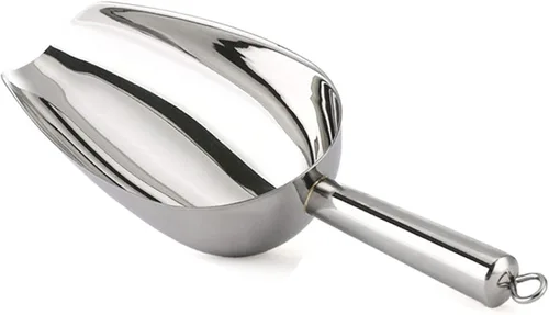 Miniatura 8 de TeamFar Cuchara de hielo de 12 onzas, cuchara de metal de acero inoxidable para bar, cocina, fiesta, multifunción y fácil almacenamiento, no tóxico