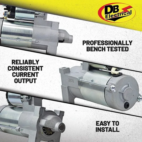 Miniatura 4 de DB Electrical Arrancador 410-22084 compatible con/reemplazo para tractores Briggs & Stratton 593486, 797722