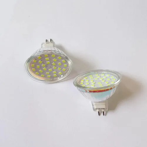 Miniatura 7 de 12V bajo voltaje MR16 GU5.3 Base LED 4W Bombilla verde equivalente a 20W 35W Luz halógena para iluminación de pista de inundación de paisaje al aire